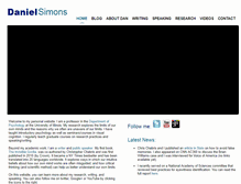 Tablet Screenshot of dansimons.com